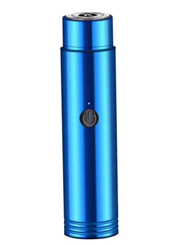 DubaiGallery Portable Mini Electric Rechargeable Wet and Dry Use Rotary Shaver for Men, Blue
DubaiGallery Portable Mini Electric Rechargeable Wet and Dry Use Rotary Shaver for Men, Blue