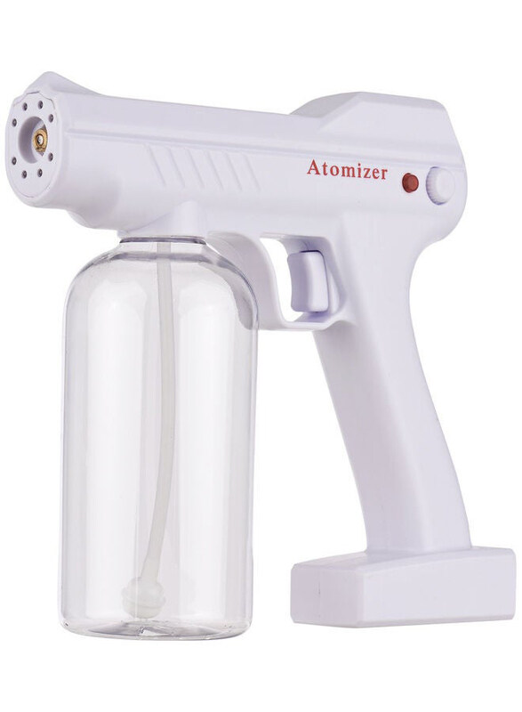 Generic Portable Rechargeable Electric Wireless Nano Atomizer Sterilizing Sprayer, White
Generic Portable Rechargeable Electric Wireless Nano Atomizer Sterilizing Sprayer, White
