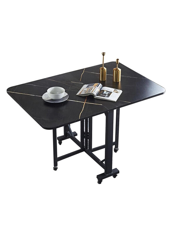 DubaiGallery Multifunctional with Adjustable Feet Space-Saving Extendable Folding Dining Table for Small Spaces, Black
DubaiGallery Multifunctional with Adjustable Feet Space-Saving Extendable Folding Dining Table for Small Spaces, Black