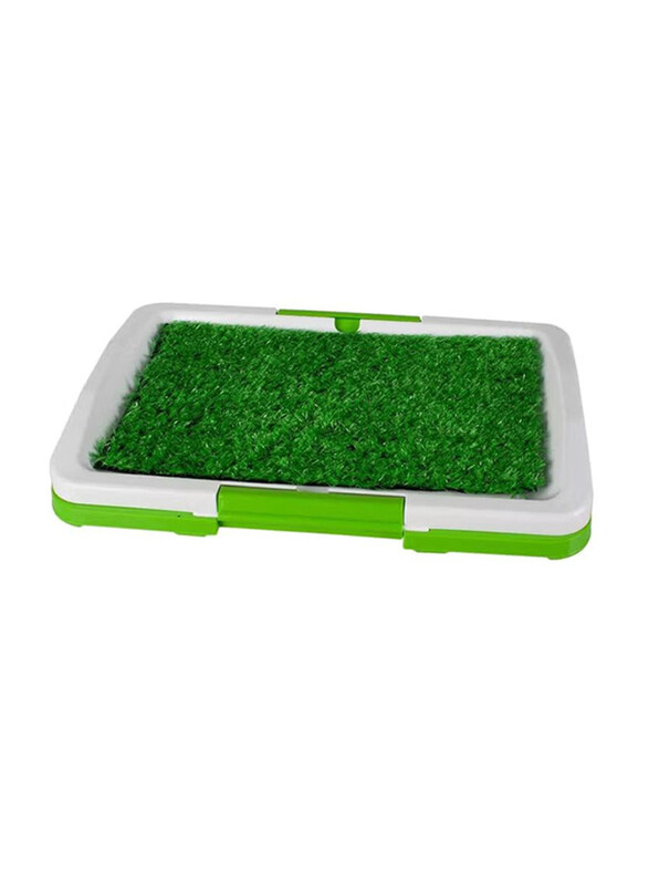 Dubaigallery Training Washable Portable Grass Potty Patch Pet Loo for Dog & Puppy, Green
Dubaigallery Training Washable Portable Grass Potty Patch Pet Loo for Dog & Puppy, Green