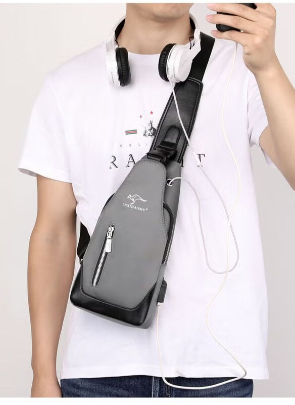 Generic USB Charging Sport Anti-Theft Chest Shoulder Bag with Password Lock for Men, Black
Generic USB Charging Sport Anti-Theft Chest Shoulder Bag with Password Lock for Men, Black