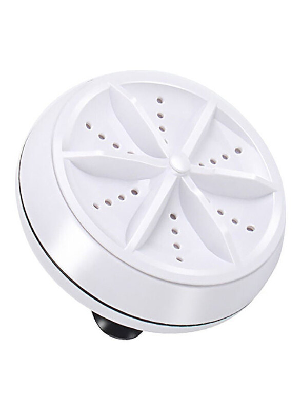 Generic Portable Rotating Ultrasonic Turbine Washing Machine with USB Cable, MML380647, White
Generic Portable Rotating Ultrasonic Turbine Washing Machine with USB Cable, MML380647, White