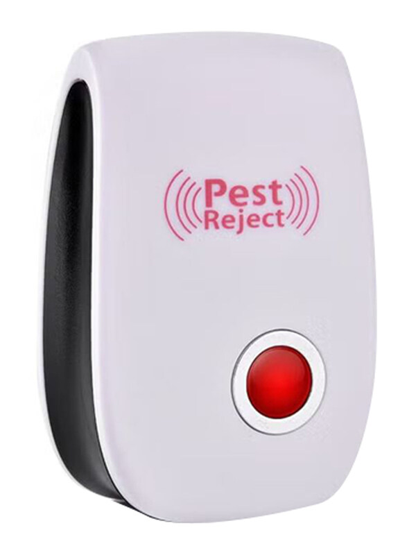 Pest Reject 110V 220V Pest Reject Pro Ultrasonic Repelled Bed Bug Moths Spider Defender Roaches Electronic Mosquito Repellent, White/Black
Pest Reject 110V 220V Pest Reject Pro Ultrasonic Repelled Bed Bug Moths Spider Defender Roaches Electronic Mosquito Repellent, White/Black