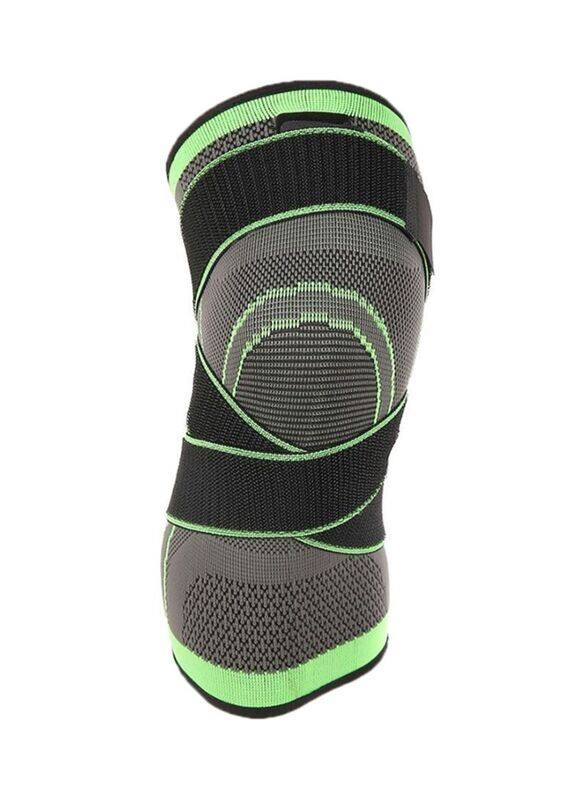 Generic Adjustable Running and Jogging Knee Braces, Large, Green/Black/Grey
Generic Adjustable Running and Jogging Knee Braces, Large, Green/Black/Grey