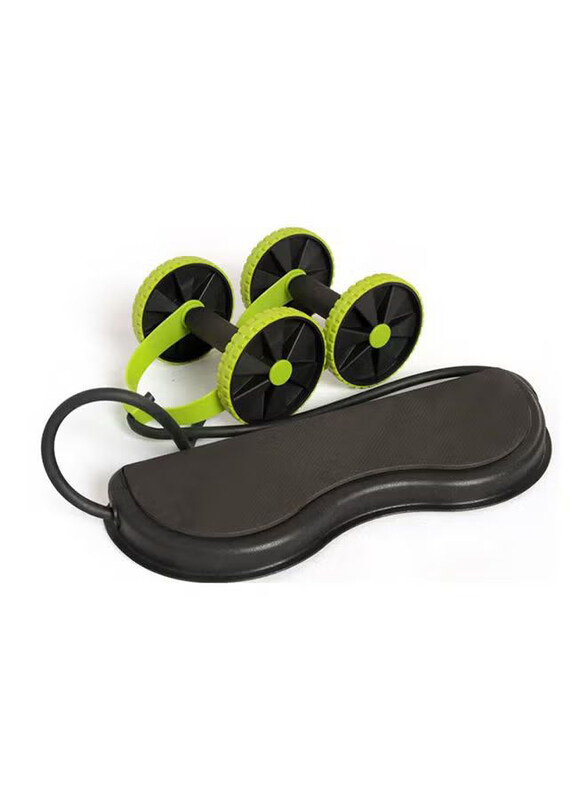 Generic Mute Tension Rope Multi-Function Slimming Abdominal Muscle Fitness Wheel Roller, 43.6cm, Black/Green
Generic Mute Tension Rope Multi-Function Slimming Abdominal Muscle Fitness Wheel Roller, 43.6cm, Black/Green