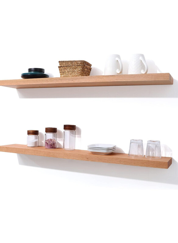 DubaiGallery Wall Shelf Sink Storage Frame Luxury Laminate Hanging Rack Mirror Front Shelf, 2 Pieces, Brown
DubaiGallery Wall Shelf Sink Storage Frame Luxury Laminate Hanging Rack Mirror Front Shelf, 2 Pieces, Brown