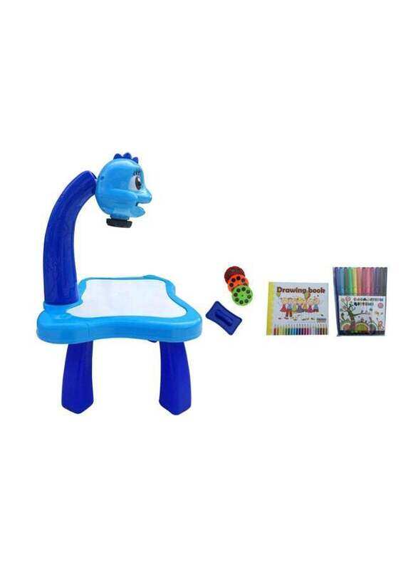 Aibecy Children Educational Projector Fun Drawing Desk Set, 18 Pieces, Blue/Green
Aibecy Children Educational Projector Fun Drawing Desk Set, 18 Pieces, Blue/Green