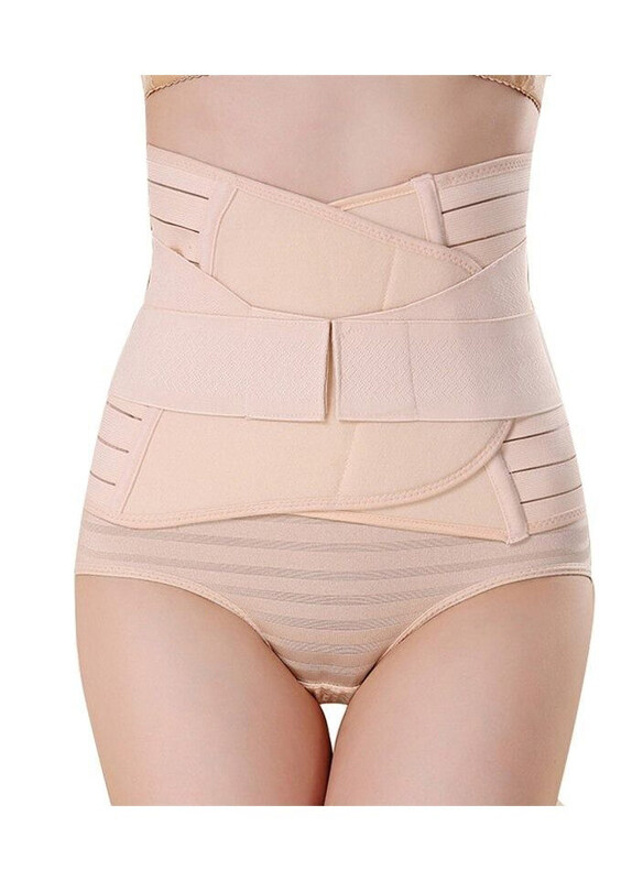 Dubaigallery Glamout Postpartum/Post Pregnancy Heal Abdominal Waist Training Belt, Beige
Dubaigallery Glamout Postpartum/Post Pregnancy Heal Abdominal Waist Training Belt, Beige