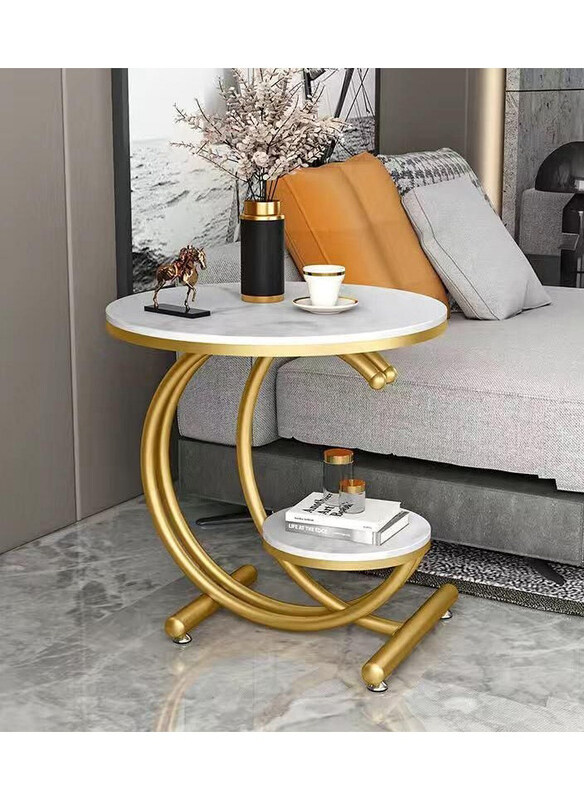 DubaiGallery Sofa Side Light Luxury End Rock Board Corner Creativity Round Table for Modern Living Room, Gold
DubaiGallery Sofa Side Light Luxury End Rock Board Corner Creativity Round Table for Modern Living Room, Gold