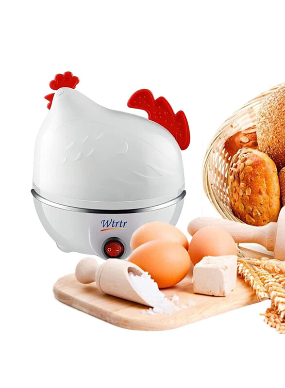 Wtrtr Egg Boiler, Mini Breakfast Maker Steam Food Cooker Cream Corn 7 Noodles Kids Egg Cooker, 350W, White
Wtrtr Egg Boiler, Mini Breakfast Maker Steam Food Cooker Cream Corn 7 Noodles Kids Egg Cooker, 350W, White