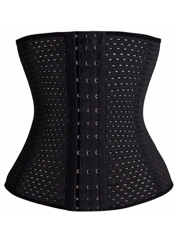 DubaiGallery Adjustable Underbust Body Shaper Waistbelt For Hourglass Figure, Black, Large
DubaiGallery Adjustable Underbust Body Shaper Waistbelt For Hourglass Figure, Black, Large