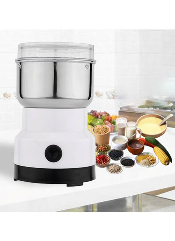 DubaiGallery 200ml Stainless Steel Electric Coffee Bean Grinder Blenders Machine, 150W, Multicolour
DubaiGallery 200ml Stainless Steel Electric Coffee Bean Grinder Blenders Machine, 150W, Multicolour