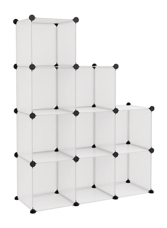 Generic 9 Cubes DIY Shoes Wardrobe Storage Tower Cabinet Organizer Modular Shoe Rack, White
Generic 9 Cubes DIY Shoes Wardrobe Storage Tower Cabinet Organizer Modular Shoe Rack, White