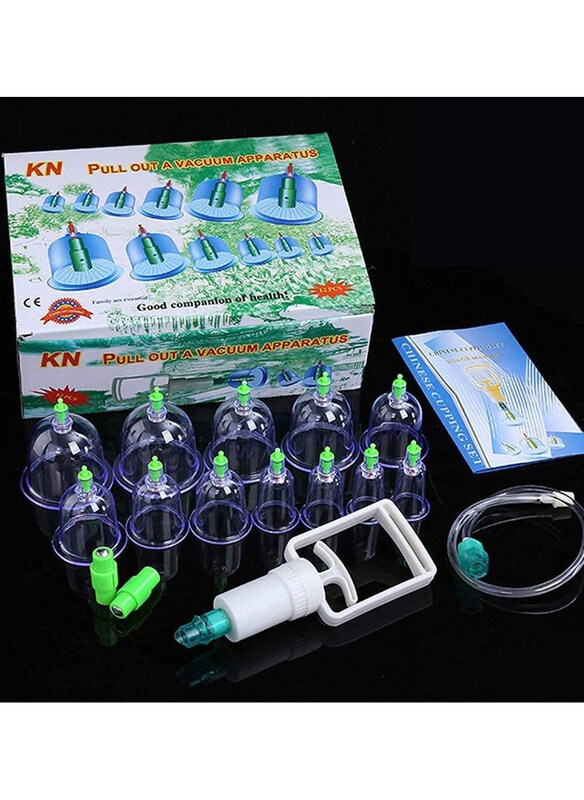 DubaiGallery Professional Chinese Acupoint Treatment Suction Cupping Set with Vacuum Magnetic Pump, 12 Pieces
DubaiGallery Professional Chinese Acupoint Treatment Suction Cupping Set with Vacuum Magnetic Pump, 12 Pieces