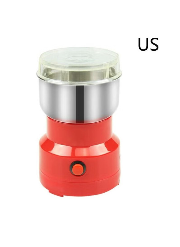 DubaiGallery 0.2L Stainless Steel Electric Coffee Grinder Blenders, 150W, Red/Silver
DubaiGallery 0.2L Stainless Steel Electric Coffee Grinder Blenders, 150W, Red/Silver