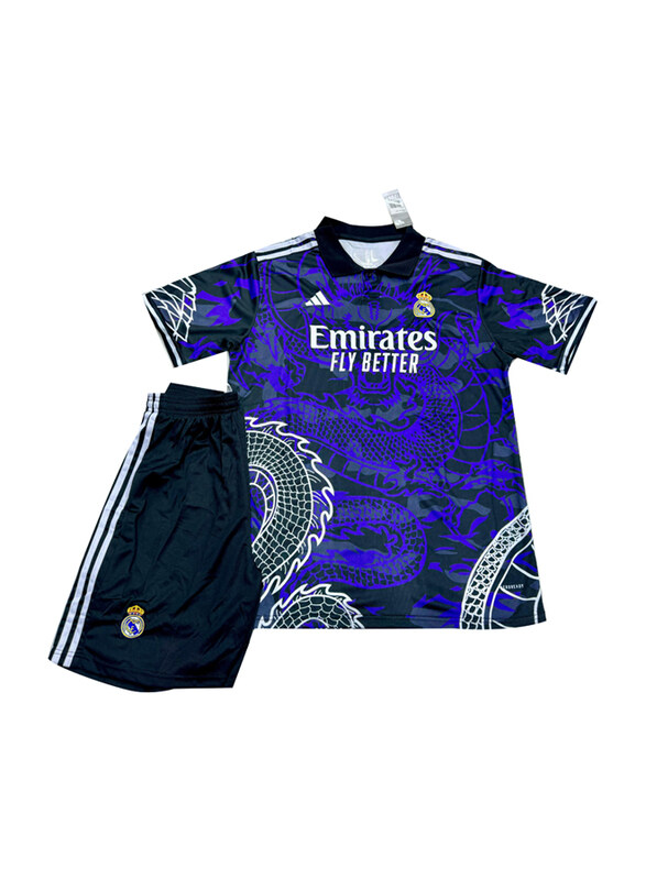 Generic Emirates Football National Team & Clubs Jersey T-Shirt & Shorts with Socks for Unisex, Blue
Generic Emirates Football National Team & Clubs Jersey T-Shirt & Shorts with Socks for Unisex, Blue