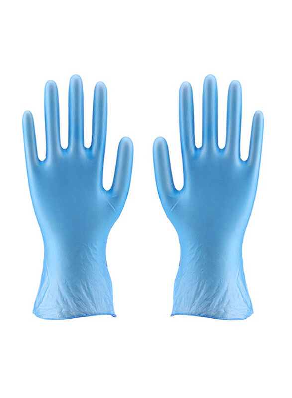 Generic 100-Pieces Disposable Powder & Latex Free Medical Protective Gloves Set, MD1125M, Blue
Generic 100-Pieces Disposable Powder & Latex Free Medical Protective Gloves Set, MD1125M, Blue