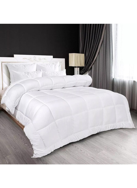 DubaiGallery 3-Piece Soft Polyester Duvet Insert Comforter, 240 x 260cm, King, White
DubaiGallery 3-Piece Soft Polyester Duvet Insert Comforter, 240 x 260cm, King, White