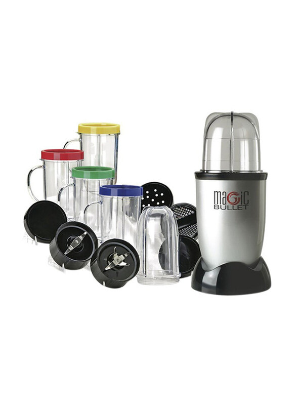 Magic Bullet 17-Piece Express Mixing Blender Set, 250W, Mb1001B / Mbr-1712M, Multicolour
Magic Bullet 17-Piece Express Mixing Blender Set, 250W, Mb1001B / Mbr-1712M, Multicolour