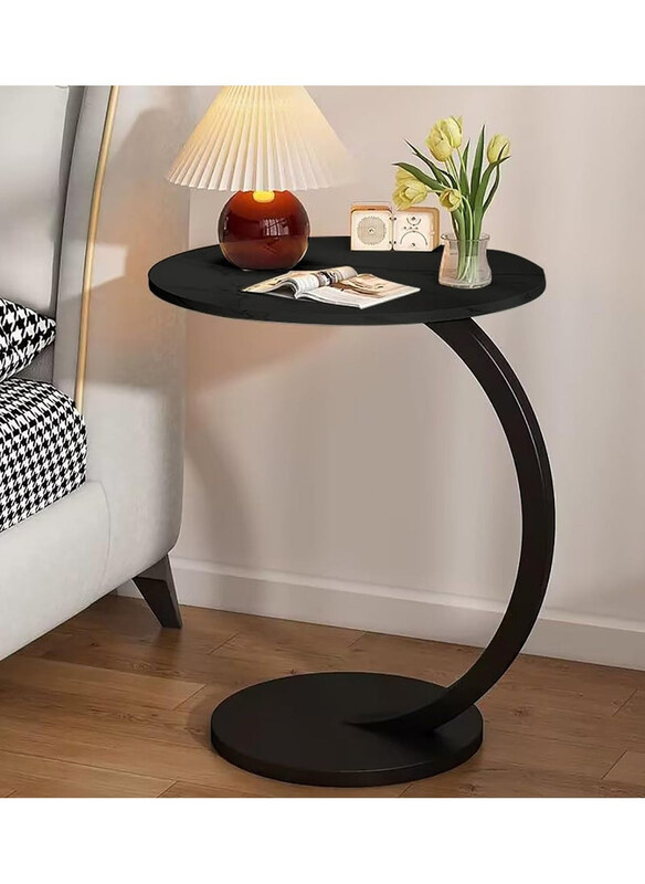 DubaiGallery Modern Simple Double Layer High Temperature Paint Side Table, Black
DubaiGallery Modern Simple Double Layer High Temperature Paint Side Table, Black