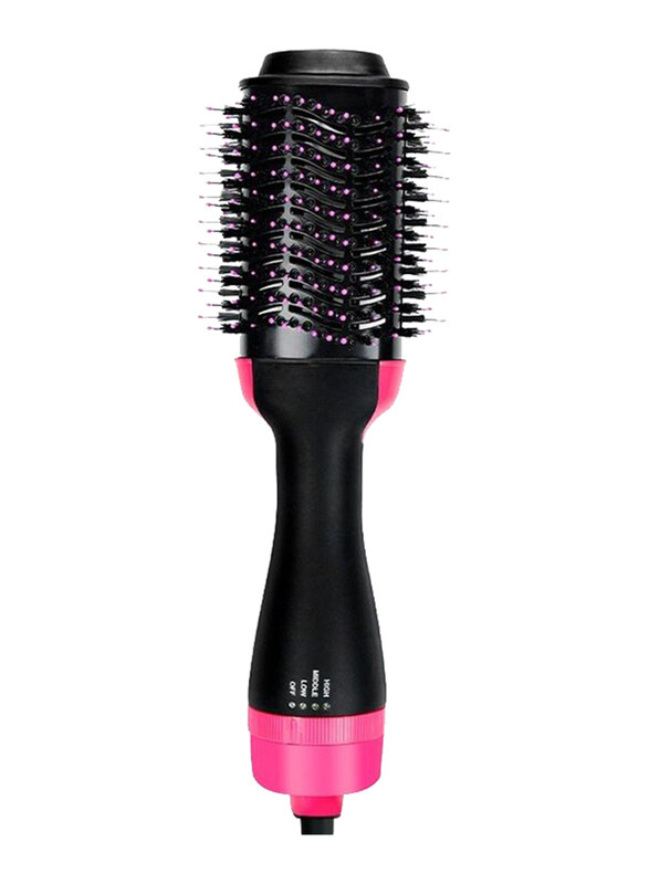 Generic Hot Hair Brush Styler for Straightening Curling Electric Blower, W14107EU, Black/Pink
Generic Hot Hair Brush Styler for Straightening Curling Electric Blower, W14107EU, Black/Pink