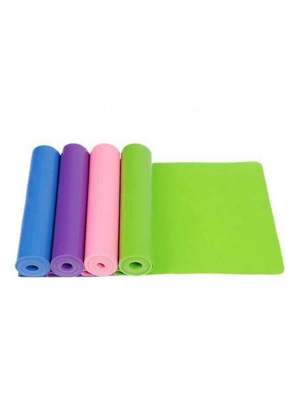 Generic Yoga Exercises Stretch Resistance Exercise Mat, 4 Pieces, 1.5mm, Multicolour
Generic Yoga Exercises Stretch Resistance Exercise Mat, 4 Pieces, 1.5mm, Multicolour