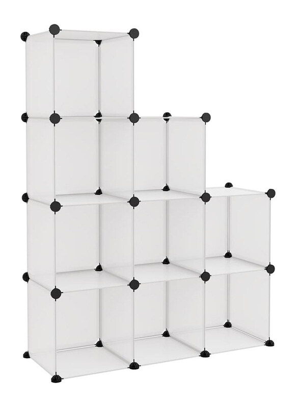 Generic 9 Cube Plastic Shoe Storage Organizer Units Stackable Shoe Organizing Rack, White
Generic 9 Cube Plastic Shoe Storage Organizer Units Stackable Shoe Organizing Rack, White