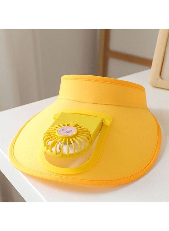 DubaiGallery Outdoor Fan Cooling Peaked Cap Usb Breathable Shade Sunscreen Hat for Women, One Size, Yellow
DubaiGallery Outdoor Fan Cooling Peaked Cap Usb Breathable Shade Sunscreen Hat for Women, One Size, Yellow