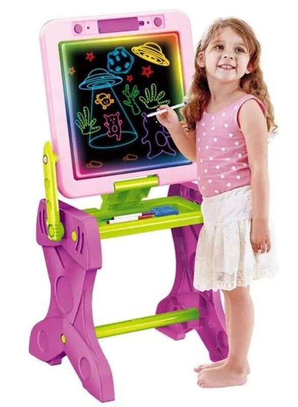 Generic 2 in 1 Kids Learning Table Painting Board Stand, Arts & Crafts, 2 Pieces, Ages 3+, Purple
Generic 2 in 1 Kids Learning Table Painting Board Stand, Arts & Crafts, 2 Pieces, Ages 3+, Purple