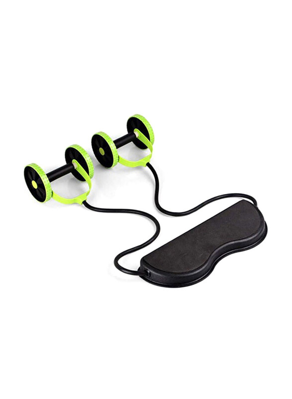 Kanteen Store Sport Core Double Ab Wheel Roller Exercise Equipment, Black/Green
Kanteen Store Sport Core Double Ab Wheel Roller Exercise Equipment, Black/Green
