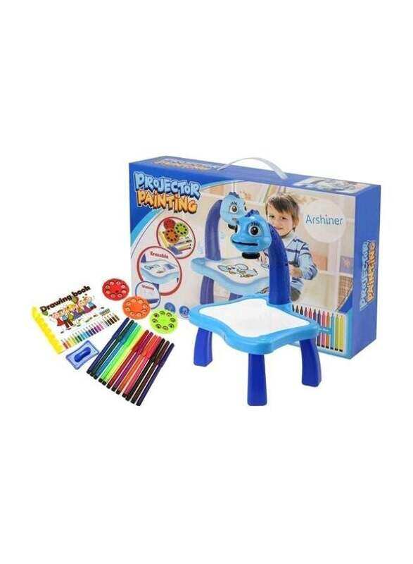 Generic Children Educational Projector Fun Drawing Desk Set, 18 Pieces, Blue/Green
Generic Children Educational Projector Fun Drawing Desk Set, 18 Pieces, Blue/Green