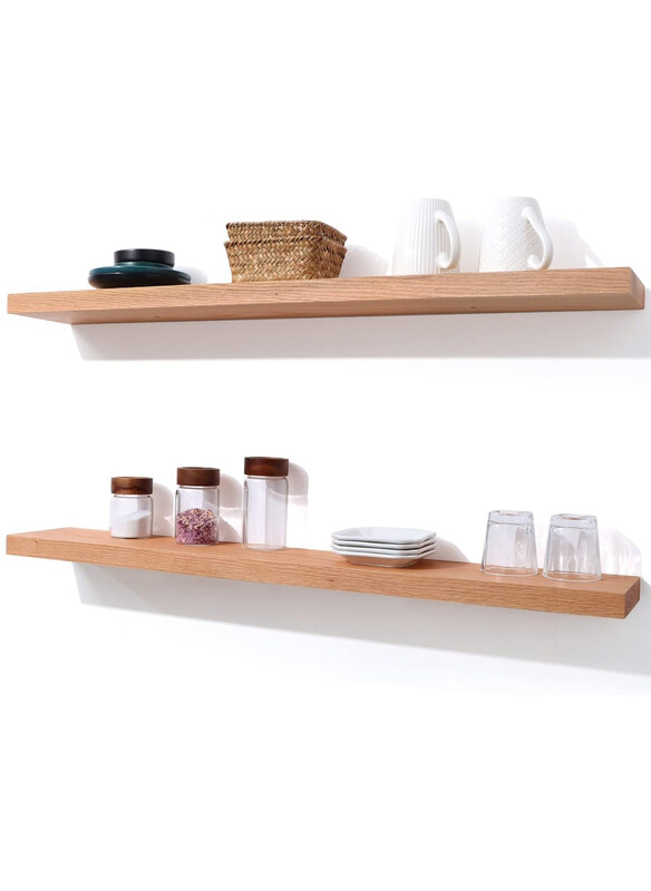 DubaiGallery MDF Modern Home Decoration Simple Design Wall Floating Shelves, 2 Pieces, Beige
DubaiGallery MDF Modern Home Decoration Simple Design Wall Floating Shelves, 2 Pieces, Beige