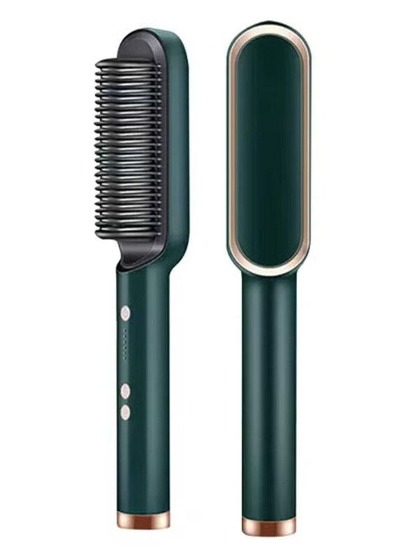 DubaiGallery Electric Ceramic Hair Styler Straightener Comb Machine with 5 Temperature Heating Control, Green/Black
DubaiGallery Electric Ceramic Hair Styler Straightener Comb Machine with 5 Temperature Heating Control, Green/Black