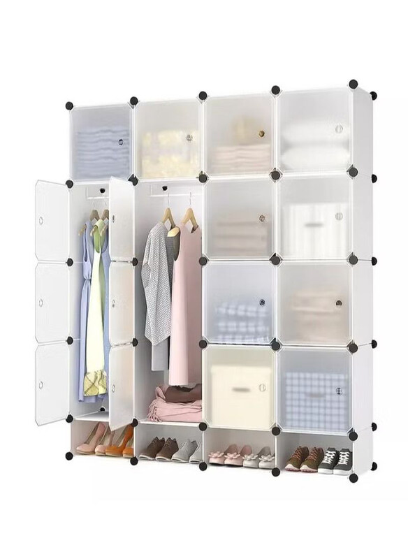 DubaiGallery 16 Cubes Diy Shoes Wardrobe Modular Storage Shoe Rack Tower Cabinet, Transparent
DubaiGallery 16 Cubes Diy Shoes Wardrobe Modular Storage Shoe Rack Tower Cabinet, Transparent