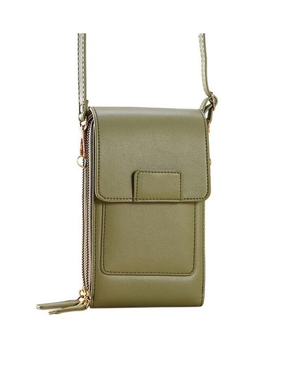 Generic PU Leather Small Transparent Touch Screen Retro Simple Cell Messenger Bags for Women, Green
Generic PU Leather Small Transparent Touch Screen Retro Simple Cell Messenger Bags for Women, Green