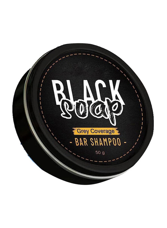 DubaiGallery Black Soap Men's Grey Hair Coverage Bar Shampoo Hair Darkening Soap, 50gm, Black
DubaiGallery Black Soap Men's Grey Hair Coverage Bar Shampoo Hair Darkening Soap, 50gm, Black