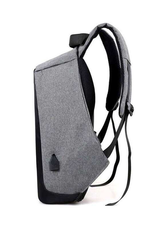 Generic Anti-Theft Waterproof Backpack with USB Charger Port, 468-21161102-18, Grey/Black
Generic Anti-Theft Waterproof Backpack with USB Charger Port, 468-21161102-18, Grey/Black