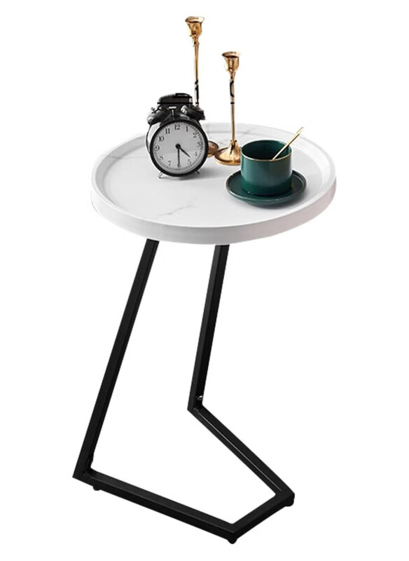 DubaiGallery Meja Kopi Simple Corners Home Bed Side Coffee Table for Living Room, White/Black
DubaiGallery Meja Kopi Simple Corners Home Bed Side Coffee Table for Living Room, White/Black