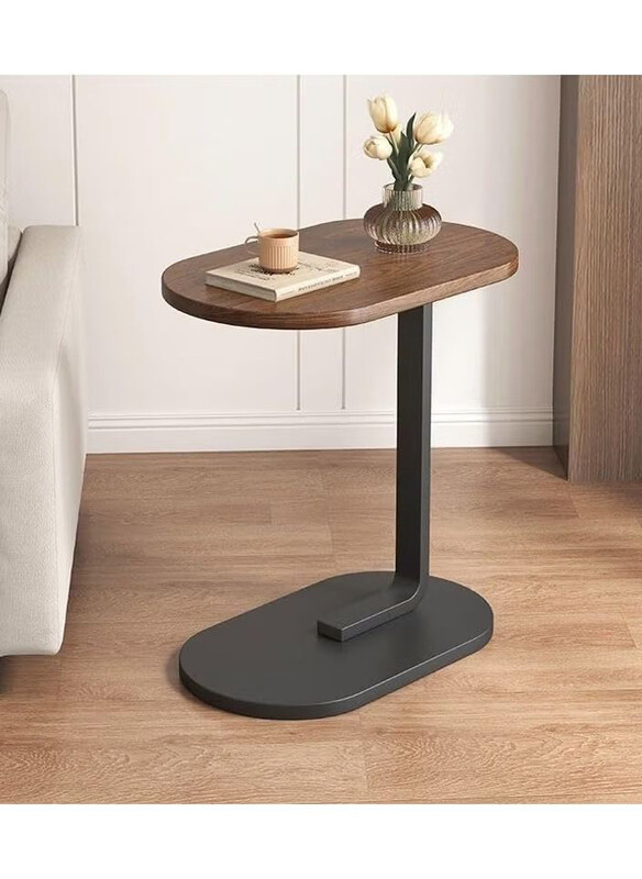 DubaiGallery Oval Contemporary Coffee Portable Small Side Table with Storage for Small Spaces, Brown/Black
DubaiGallery Oval Contemporary Coffee Portable Small Side Table with Storage for Small Spaces, Brown/Black