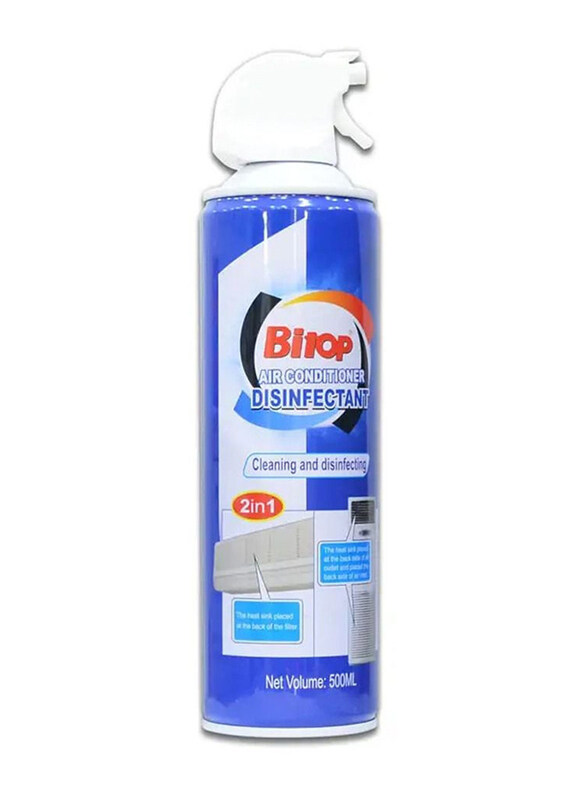 Bitop Air Conditioner Disinfectant Cleaner & Sterilizing Deodorant Foam Spray, 500ml
Bitop Air Conditioner Disinfectant Cleaner & Sterilizing Deodorant Foam Spray, 500ml