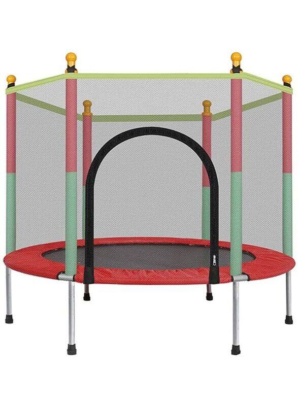 Generic Kids Bouncer Baby Jumper Indoor Trampoline with Guardrail Fitness Adult Trampoline Kid Jumpers, Ages 6+, Multicolour
Generic Kids Bouncer Baby Jumper Indoor Trampoline with Guardrail Fitness Adult Trampoline Kid Jumpers, Ages 6+, Multicolour