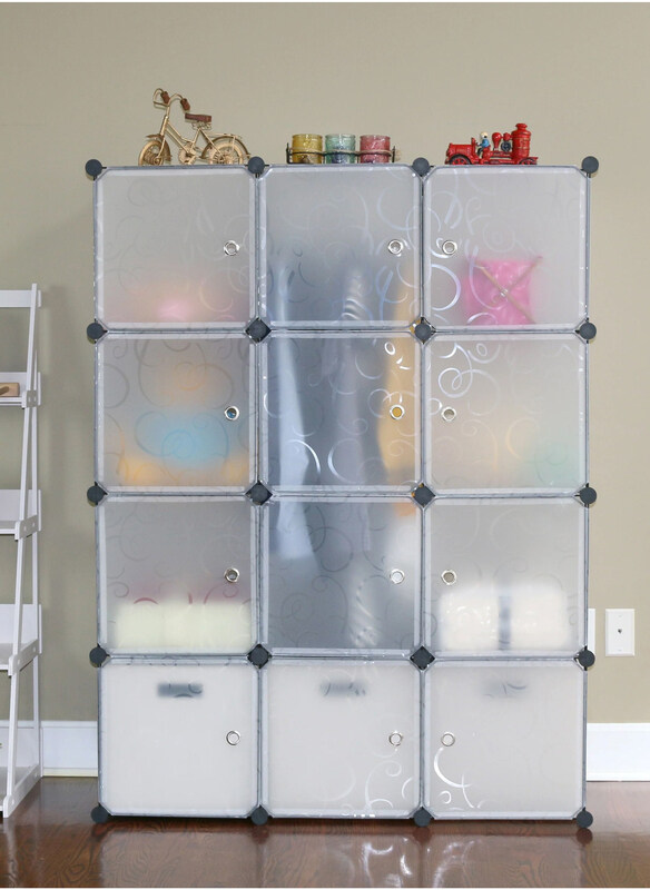DubaiGallery 12-Cubes DIY Shoes Wardrobe Storage Shoe Rack Shoe Tower Storage Cabinet Shoe Organizer, Transparent
DubaiGallery 12-Cubes DIY Shoes Wardrobe Storage Shoe Rack Shoe Tower Storage Cabinet Shoe Organizer, Transparent