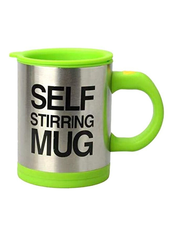 Generic One Size Stainless Steel Self Stirring Coffee Mug, AB-928-G-1, Green/Silver
Generic One Size Stainless Steel Self Stirring Coffee Mug, AB-928-G-1, Green/Silver