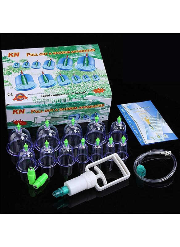 DubaiGallery Anti Hijama Cupping Kit Massager Vacuum Suction Cup for Cellulite Treatment Chinese Cupping Therapy Set, 24 Pieces
DubaiGallery Anti Hijama Cupping Kit Massager Vacuum Suction Cup for Cellulite Treatment Chinese Cupping Therapy Set, 24 Pieces