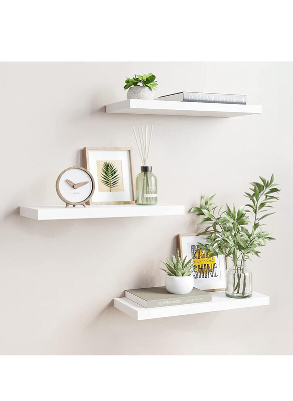 DubaiGallery 70Cm Wall Mounted Shelf with Invisible Brackets Decor Display Floating Shelves Storage Unit for Living Room Bedroom Kitchen, White
DubaiGallery 70Cm Wall Mounted Shelf with Invisible Brackets Decor Display Floating Shelves Storage Unit for Living Room Bedroom Kitchen, White