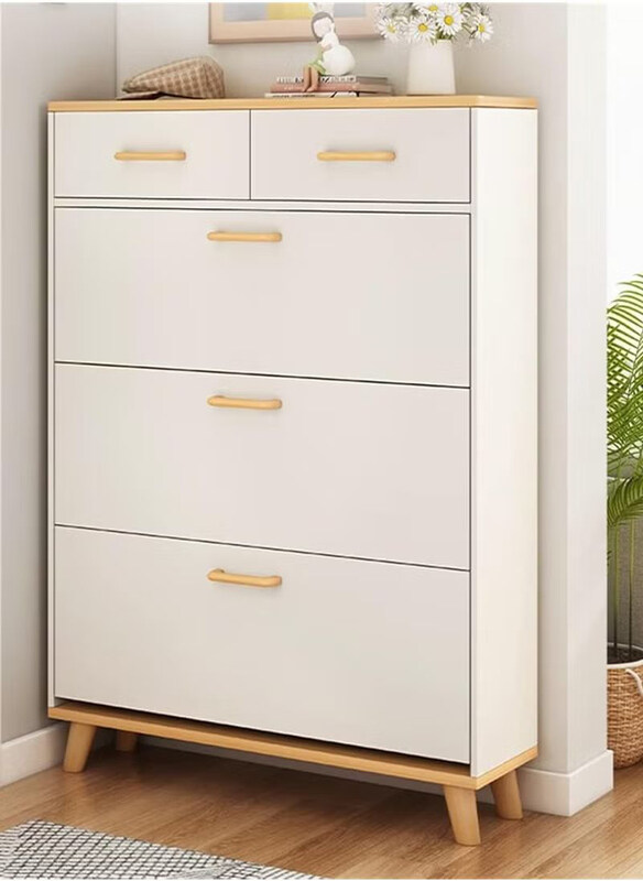 DubaiGallery Entry Door Multi-Layer Small Apartment Shoe Cabinet with Door, White
DubaiGallery Entry Door Multi-Layer Small Apartment Shoe Cabinet with Door, White