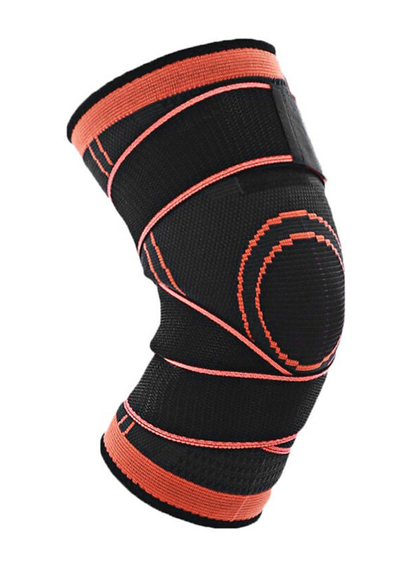 Generic Basketball Unisex Knee Brace Pad with Breathable Bandage, 28 x 1.5 x 17cm, Y-13876-S, Black/Orange
Generic Basketball Unisex Knee Brace Pad with Breathable Bandage, 28 x 1.5 x 17cm, Y-13876-S, Black/Orange