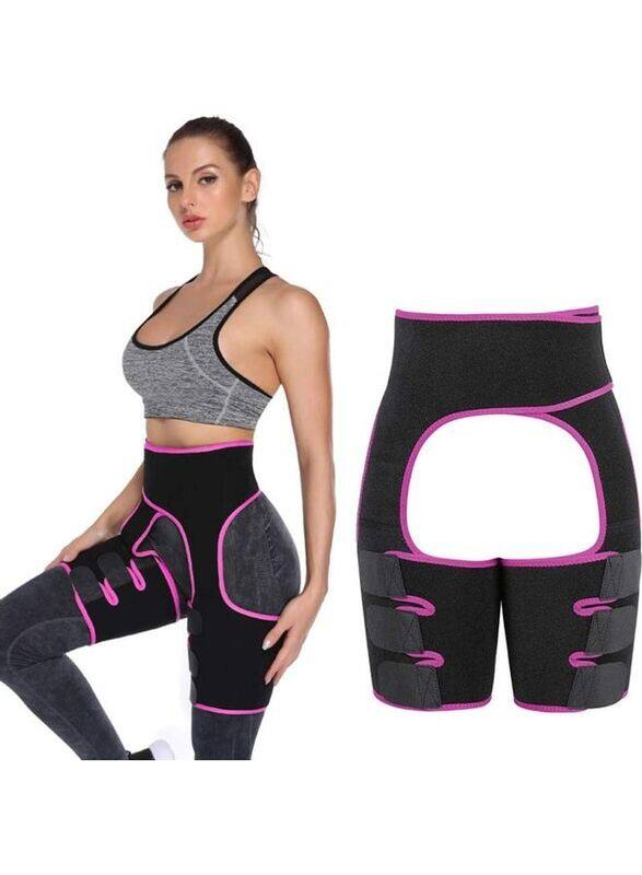 XiuWoo Waist Trainer Shapewear Trimmer Sauna Sweat Belt, Small-Medium, Black/Pink
XiuWoo Waist Trainer Shapewear Trimmer Sauna Sweat Belt, Small-Medium, Black/Pink