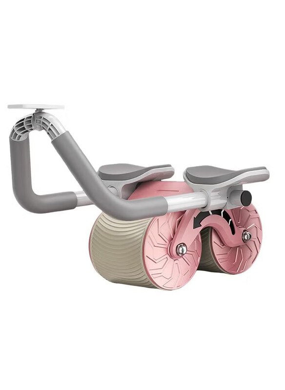 DubaiGallery 2 In 1 Automatic Rebound Smart Abs Workout Wheel with Built-in Chip, Accurate Recording, Good Stability & Free Thickened Pads, Grey/Pink
DubaiGallery 2 In 1 Automatic Rebound Smart Abs Workout Wheel with Built-in Chip, Accurate Recording, Good Stability & Free Thickened Pads, Grey/Pink