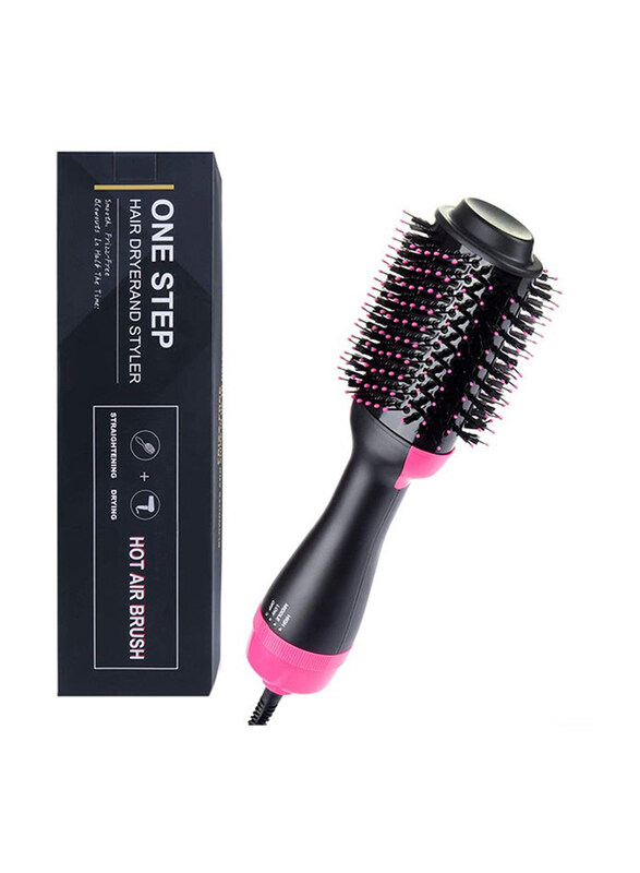 One Step Professional 3-In-1 Negative Ionic Hot Air Straightener Comb, B07P41VGMR, Black
One Step Professional 3-In-1 Negative Ionic Hot Air Straightener Comb, B07P41VGMR, Black